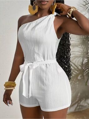 Asymmetrical Shorts Romper size XXL